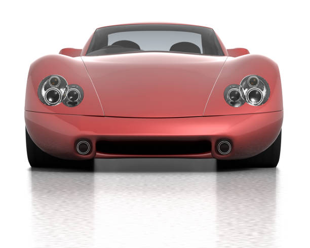 istock Red Sports Car 157331100