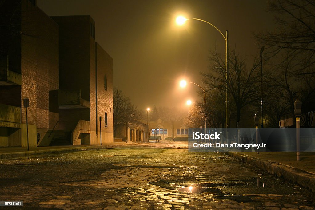 야간 Mist - 로열티 프리 섬뜩한 스톡 사진