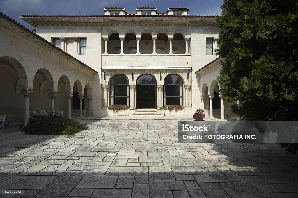 Vecchia architettura bizantina - Foto stock royalty-free di Ambientazione esterna