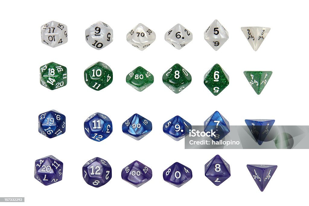 Role Play Dice  Dungeon Stock Photo