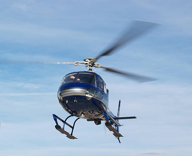 Helicopter Navigation stock photo