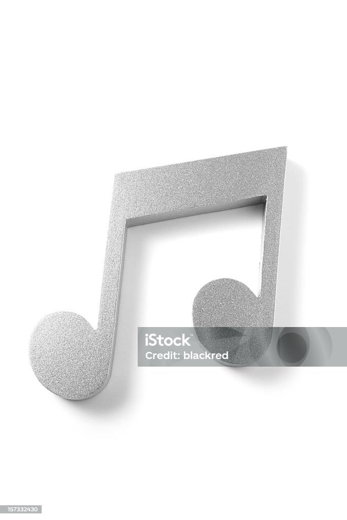 Dos octavo Nota - Foto de stock de Nota musical libre de derechos