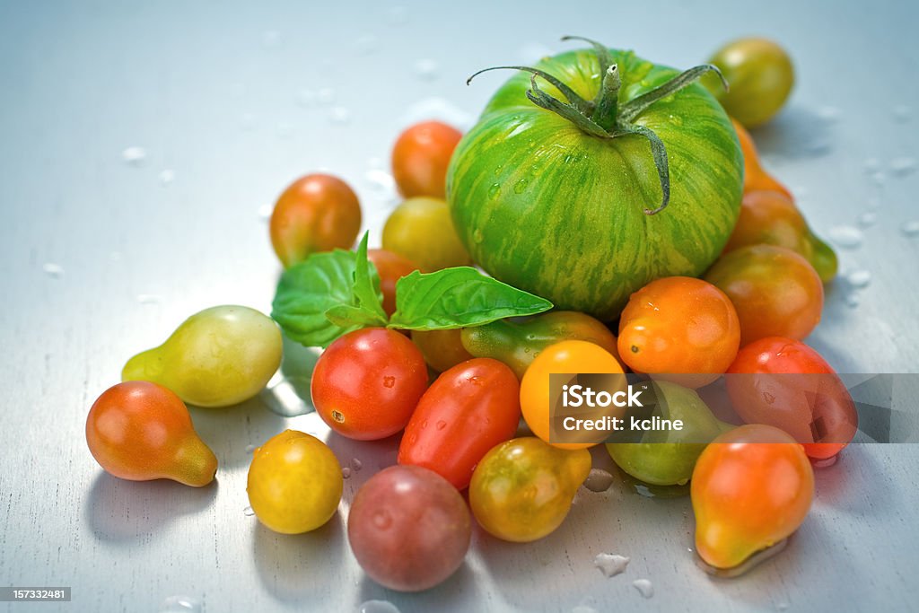 Негибридный помидоры - Стоковые фото Pyrus nivalis роялти-фри