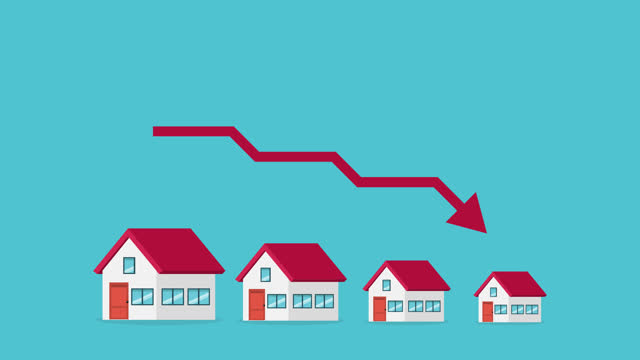 Housing price falling down