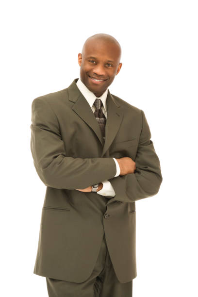 istock Smiling African American Businessman 157332882