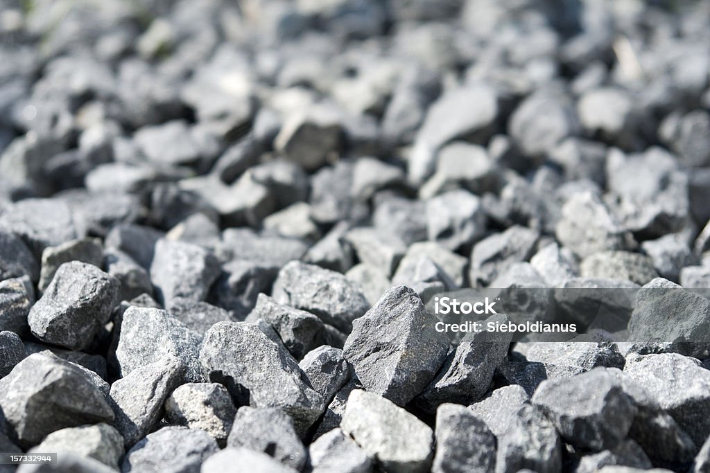 Schiacciato rock/gravel granito close-up. - Foto stock royalty-free di Granito