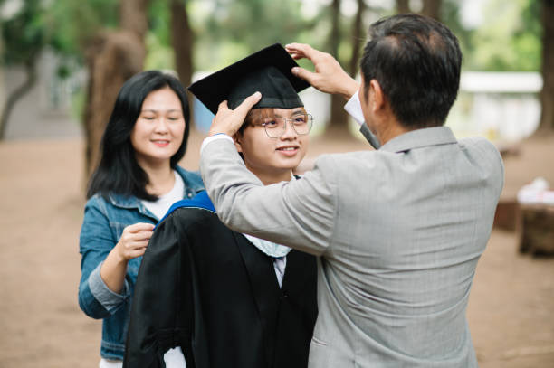 istock Son, I am proud of you. 1573329588