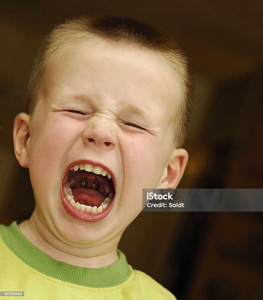 Furious screaming boy  |  regular version  Child Stock Photo