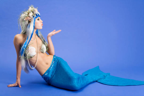 istock Mermaid Blowing a Kiss 157333085