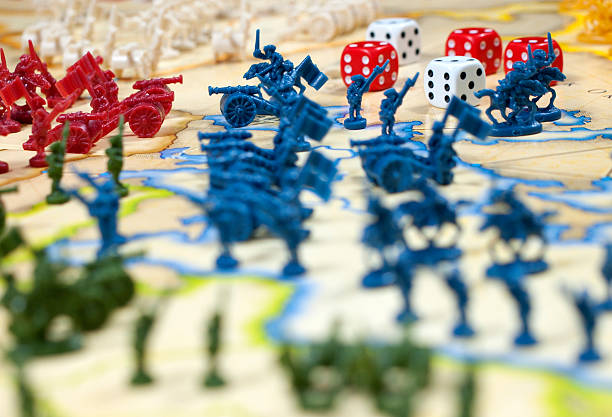 victory によって dices - risk board game board game victory war ストックフォトと画像