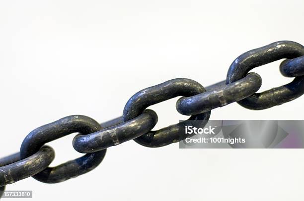 Chain Stock Photo - Download Image Now - Attached, Chain - Object, Close-up