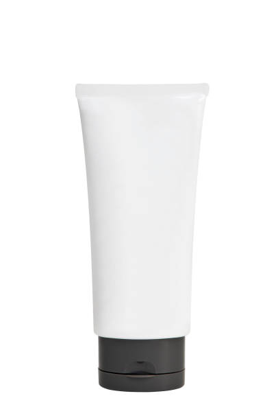 istock Black & white blank cosmetic tube 157333978