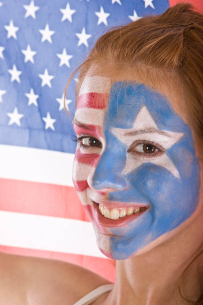 istock Smiling American woman 157334522