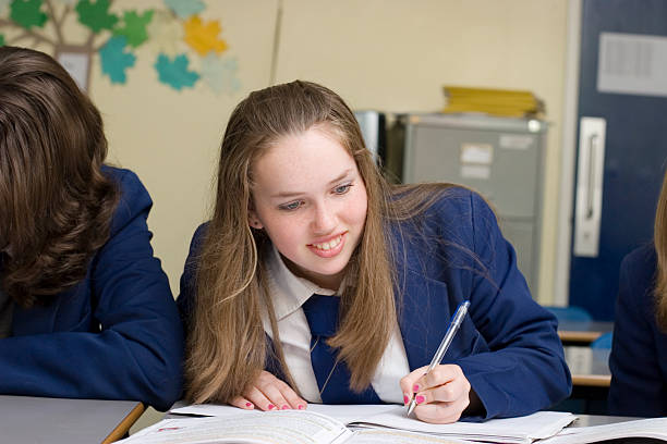 istock Girl enjoying writing 157334660