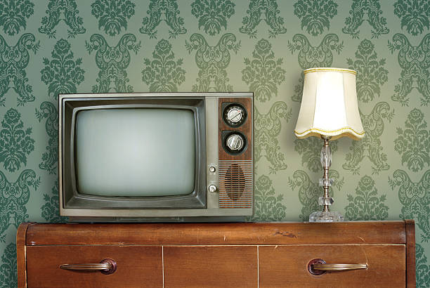 Retro living room  tapestry photos stock pictures, royalty-free photos & images
