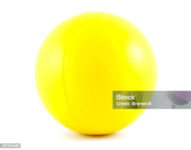 Yellow Ball Stock Photo - Download Image Now - Stress Ball, Yellow ...