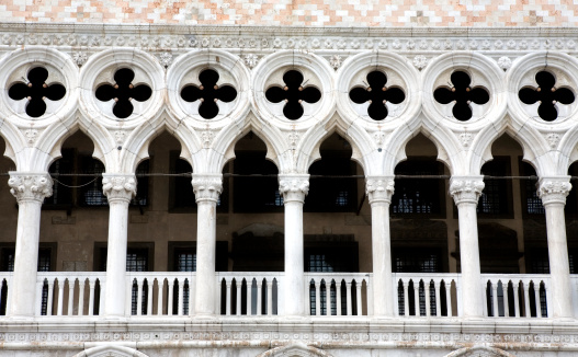 Doges Palace Detail Venice, Italy