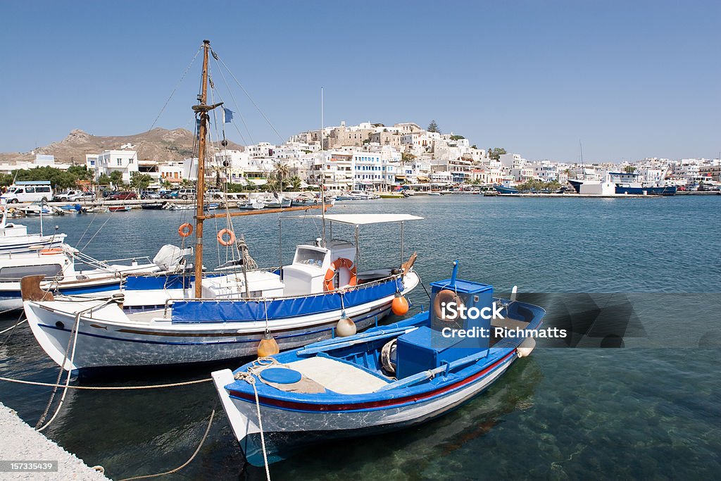 Griechenland, Naxos Harbour - Lizenzfrei Insel Naxos Stock-Foto