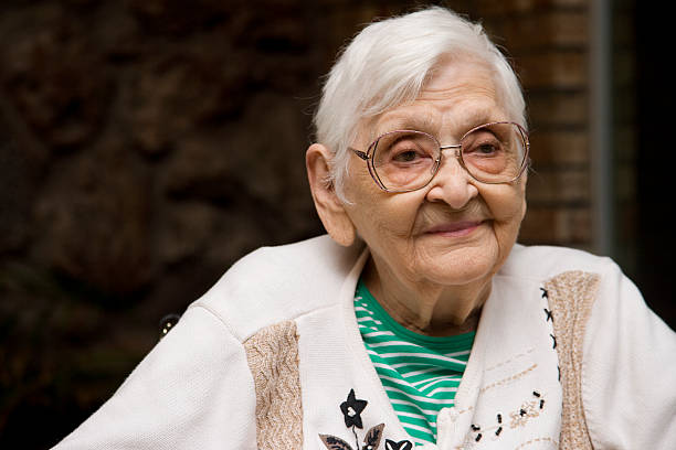 great grandma stock photo