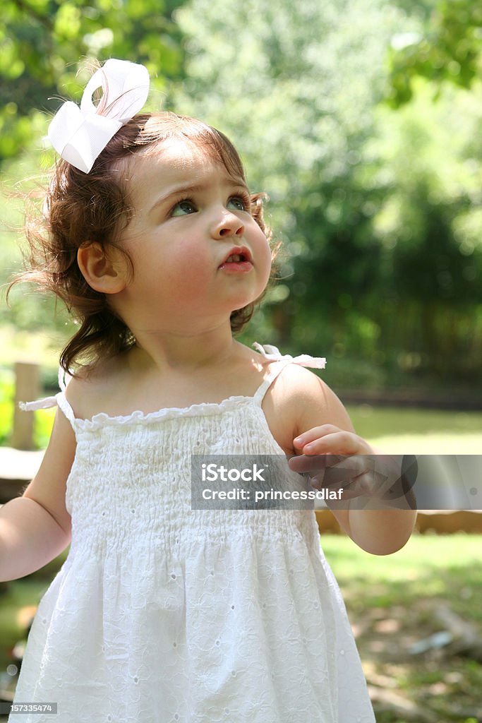 Toddler Outside  2-3 Years Stock Photo