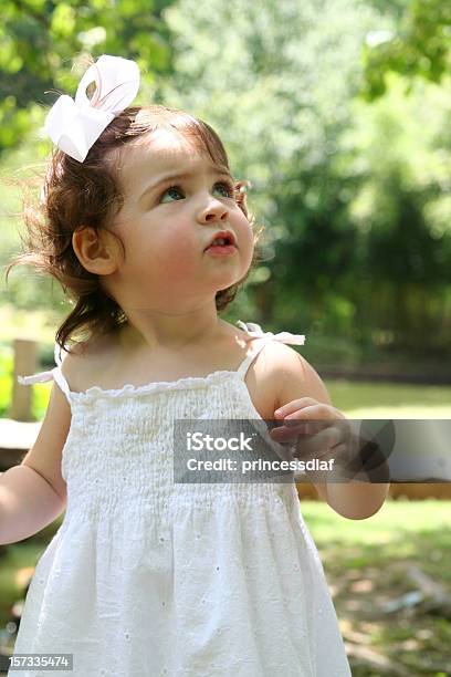 Toddler Outside Stock Photo - Download Image Now - 2-3 Years, Beauty, Brown Hair