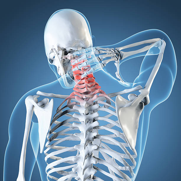 istock Neck pain Illustration 157335691