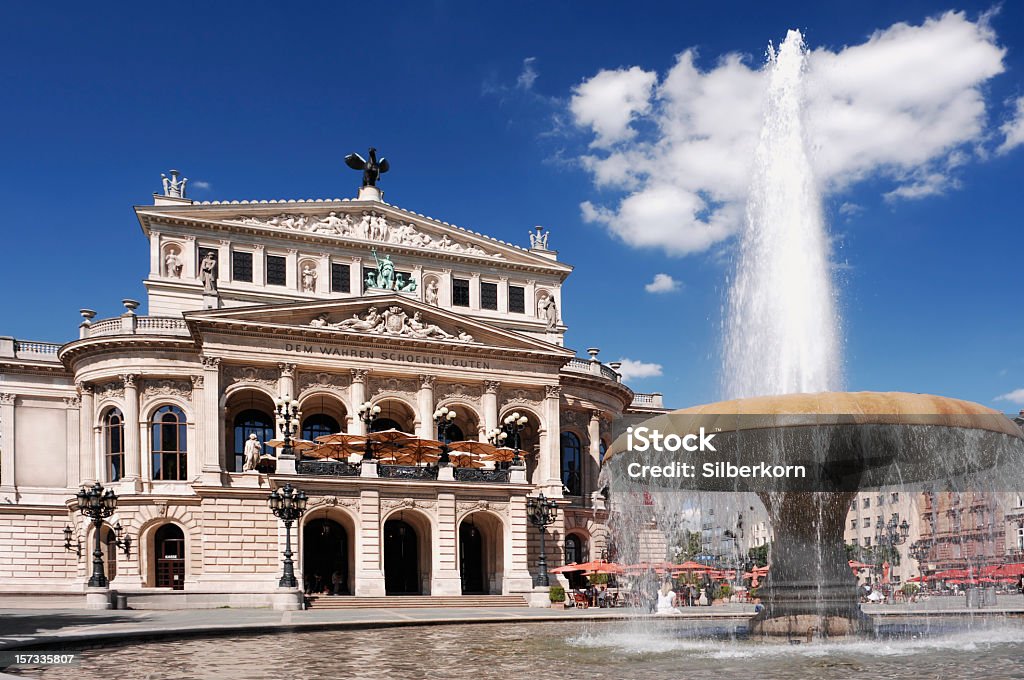 Alte Oper Frankfurt - Zbiór zdjęć royalty-free (Alte Oper)