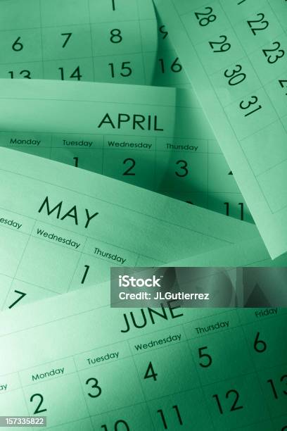 Spring Stock Photo - Download Image Now - Calendar, April, Calendar Date