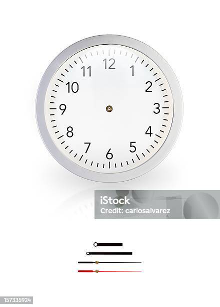 Wall Uhr Mit Clipping Path Stockfoto und mehr Bilder von Arbeiten - Arbeiten, Auf die Uhr sehen, Clipping Path