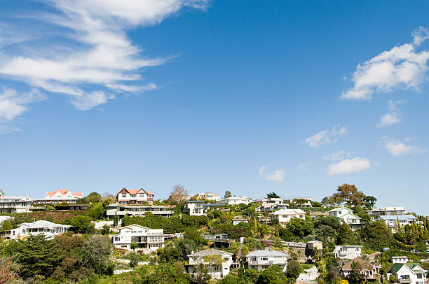 istock Hilltop Suburban Real Estate 157336450