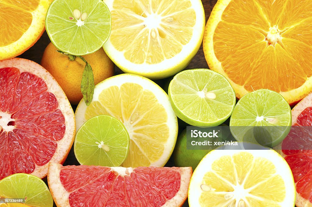 Citrus frutas frescas - Foto de stock de Fruta cítrica libre de derechos
