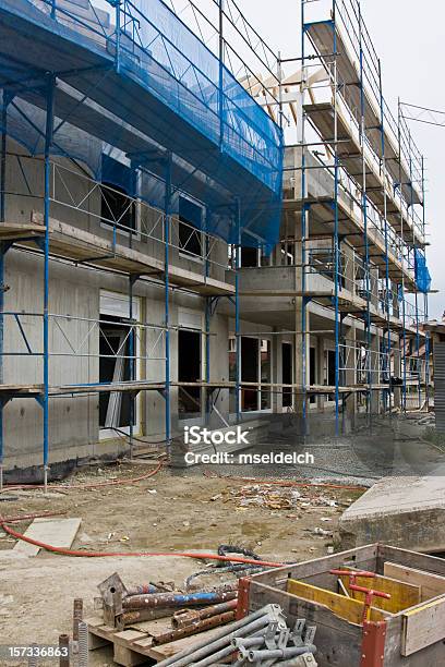 Photo libre de droit de Chantier De Construction banque d'images et plus d'images libres de droit de Appartement - Appartement, Architecture, Brique