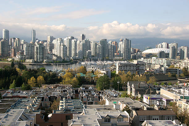 istock Vancouver Yaletown Skyline With Sea Walk 157337017