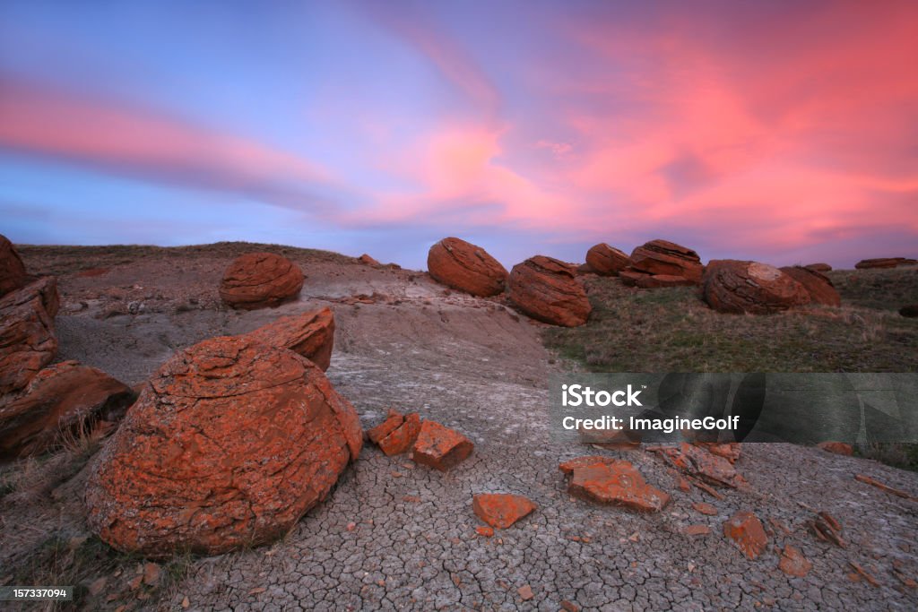 Rocas rojas - Foto de stock de Medicine Hat libre de derechos