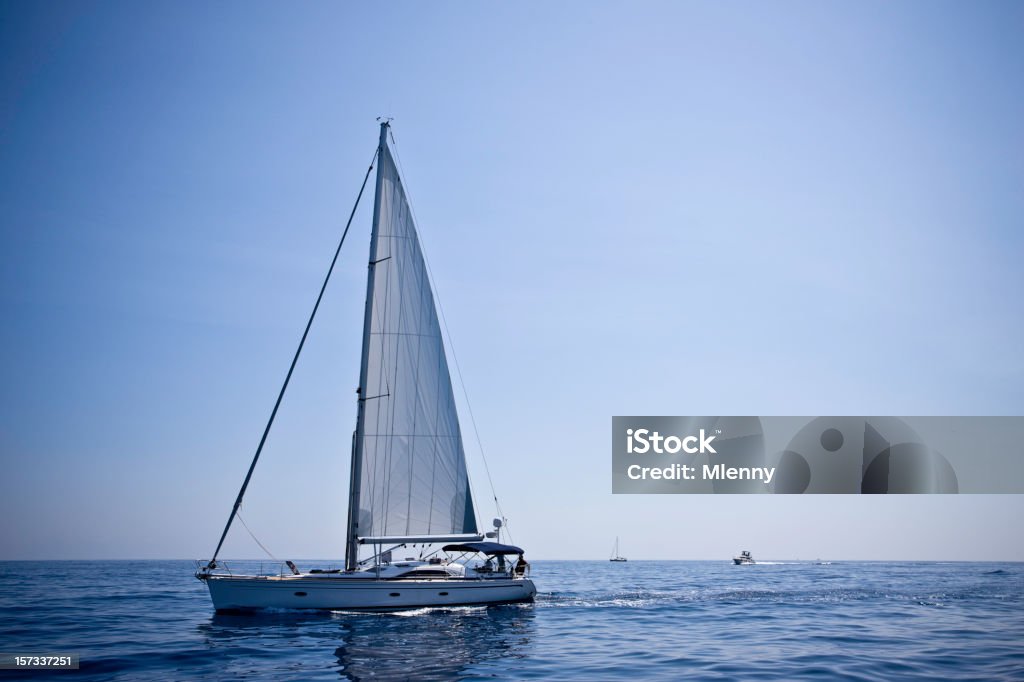 Barca a vela - Foto stock royalty-free di Acqua