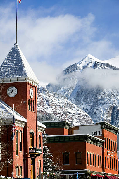 istock Winter Main street Telluride 157337367