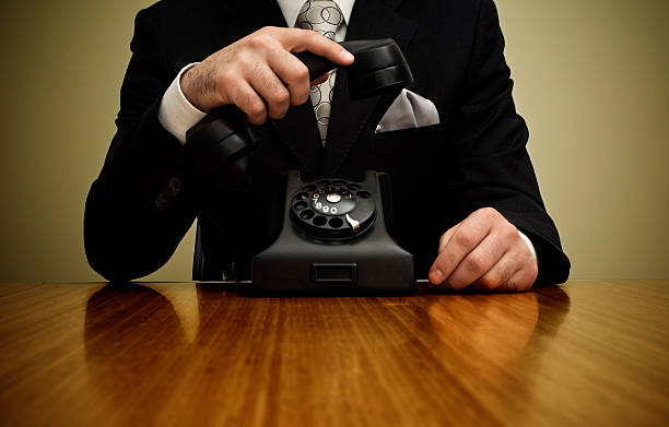 istock Answering the phone 157337481