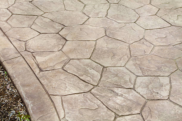 istock Stamped Concrete Patio 157338688
