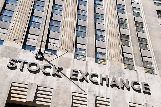 Photo of Stock Exchange Sign