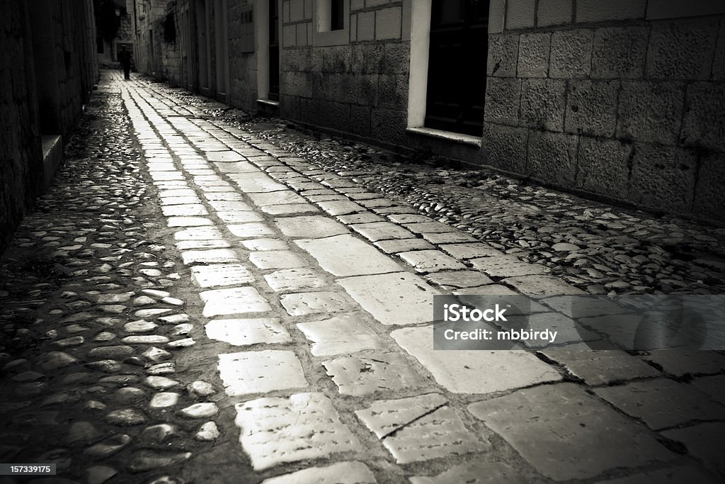 Lonely dark alley Lonely dark alley. Background. Backgrounds Stock Photo