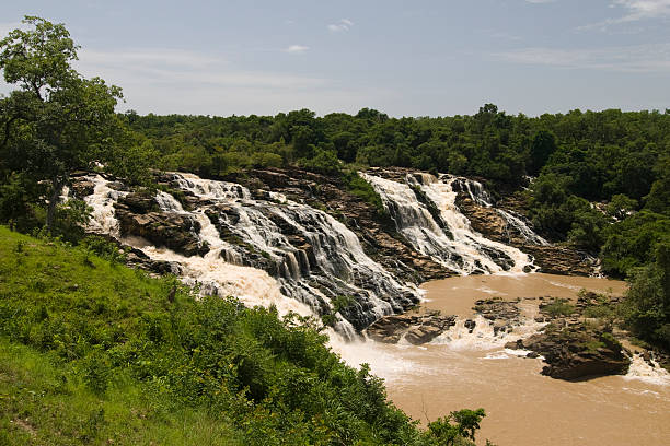 водопад gurara - nigeria abuja africa rock стоковые фото и изображения