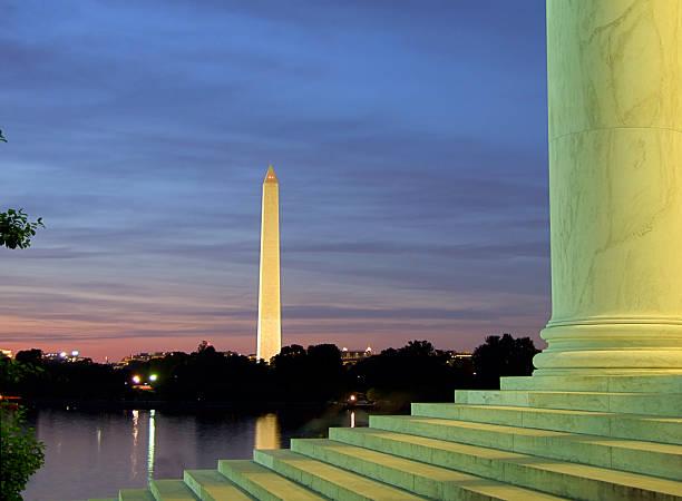 istock Washington Monument & Jefferson Memorial 157339593