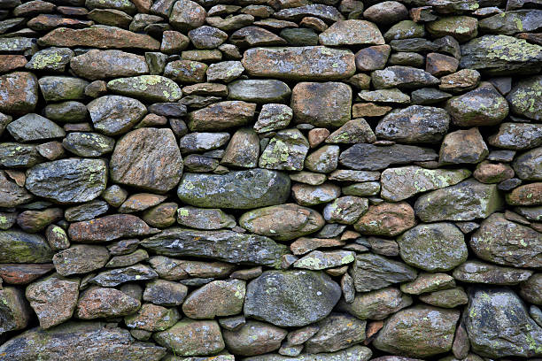 parede de pedra secos - trockenmauer imagens e fotografias de stock