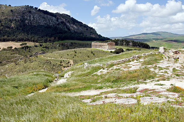 Segesta, Doric Temple dated 5th century BC (Sicily, Italy)