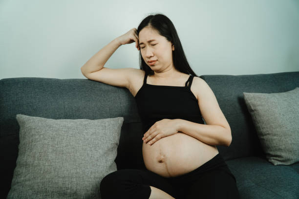 istock Pain and fatigue in pregnancy 1573453055