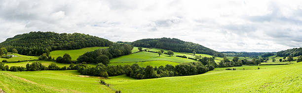 istock Panorama of welsh countryside 157348579