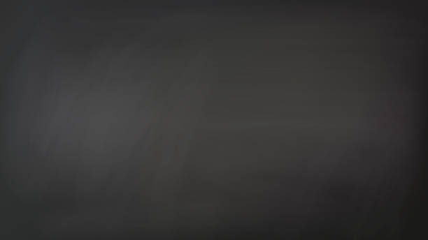 Textured graphite background or school blackboard Graphite background or school blackboard with realistic chalk stains or scuffs. Blank black board, monochromatic banner mockup. Vector template for education concept, chalk menu text and illustration black background hd stock illustrations
