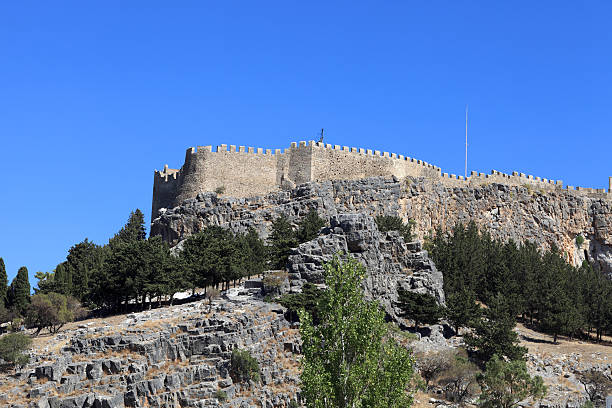 istock Landscape of Lindos Acropolis 157351358