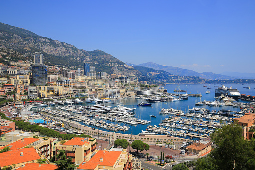 Port Hercules in Principality of Monaco