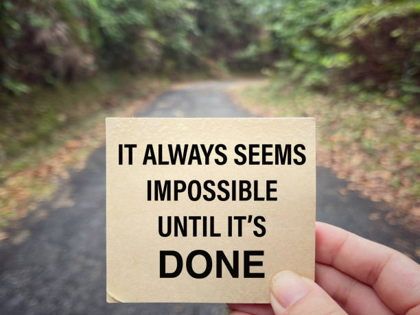 istock Motivational and inspirational wording. 1573560948